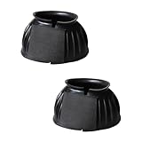 SELVFZ Gummi Pferde Handgelenkschutz Schützende Klebeschnalle Hufschutz Bequemer Hufschutz Reittrainingszubehör Für Trainingsgeräte