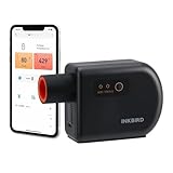 Inkbird Grillgebläse Bluetooth 5.1 und Wi-Fi 2,4 GHz Grillventilator, Automatischer Smoker Grillthermometer mit 4 Sonden für Big Green Egg, Kamado Joe, Primo, Vision Grill, Akorn Kamado