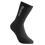 Woolpower 400g Socks Logo - Thermo Socken, 40-44, Schwarz