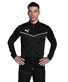 PUMA teamRISE Poly Trainingsjacke Herren schwarz/weiß, M