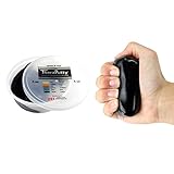 CanDo TheraPutty - Therapie-Knetmasse - 113 g - schwarz (sehr schwer)