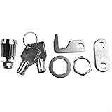 Sichern Sie Ihren Werkzeugkasten mit wasserdichtem Nockenschlosszylinder, 90-Grad-Haken-Design und ähnlichen Schlüsseln