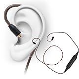 Garsent Kopfhörer-Bluetooth-Adapterkabel, Ohrhörer-Ersatzkabel mit Mikrofon, Kompatibel mit ZST/ZSR/ED12/ES3/ES4/ZS10/AS06 Stereo-Kopfhörerkabel