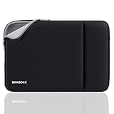 BAAGOAZ Hülle Tasche 11-13 Zoll Laptoptasche für 11,6 Zoll Laptop PC Notebook Chromebook & 13,3/13,6 Zoll MacBook Pro Air M4 M3 M2 M1 2025 2024 2023 2022 & Surface Pro Schutzhülle Laptophülle, Schwarz