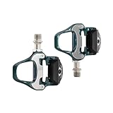 Fahrradpedale mit Flacher Cleat-Plattform, SPD-Pedal Aluminiumplatte, rutschfest, MTB-Verriegelung