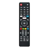 VINABTY Ersatz Fernbedienung Passend für Xoro Blaupunkt TV BS40F2012NEB BS42F2242NEB BS43U3012OEB BS49U3122OEB BKS49U3122O00EB75F BKS43U3012O00EB74N BKS40F2012N00EB74L HTL-2476 HTL-2477 HTL-3276