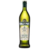 Noilly Prat Original Dry Vermouth, französischer Aperitif mit 20 Kräutern und Gewürzen, darunter Kamille, Koriander, Bitterorangen und Holunderblüten, 18% vol., 75cl / 750ml