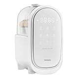 Felizbebe 11 in1 Flaschenwärmer Baby & Sterilisator für Babyflaschen, Schnelles Aufwärmen in 3 Min Fläschchenwärmer, mit Nachtlicht, abnehmbar, präzise Temperatur,Babykostwärmer großer LCD-Display