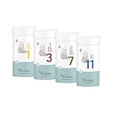 PFLÜGER Schüßler Salze - Kennenlern-Set-Kur - Nr. 1, 3, 7 und 11 je 400 Tabletten - glutenfrei