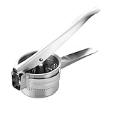 Wenrescry Kartoffelpresse, Multifunktionale Edelstahl Spätzlepresse, Kartoffelstampfer und Spaghettieispresse, Ergonomisches Design, Langlebig und Einfach zu Reinigen – Perfekt für Kartoffeln, Spätzle