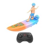 ＡＷＨＡＯ RC Boot für Pools Und Seen Badewannenspielzeugboot Sommerspielzeug Wiederaufladbare Fernbedienung