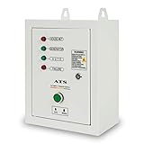 EBERTH ATS Notstromautomatik bis 10kW, 3 Phasen, 400V, Automatischer Transferschalter, Automatic Transfer Switch für Stromerzeuger, zur Einspeisung in das Hausnetz, 1,5m Steuerkabel inklusive