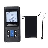 Laserentfernungsmessgerät, 0,05 Bis 100 M/328 Fuß Digitale Entfernungsmesswerte mit Hintergrundbeleuchtung Multi -Modi 4 Einheiten Elektronischer Länge Tester Handheld