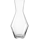 Leonardo Puccini Karaffe, edle Glas-Karaffe im modernen Design, spülmaschinenfester Wein-Dekanter, Höhe 27,2 cm, 1400 ml, 069527