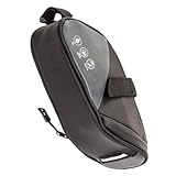 Toyvian Reflektierende Satteltasche Mountainbike Große Kapazität Umweltfreundlich Reißverschluss Praktische Öffnung Kompatibel mit Rücklicht Sichere Fahrradtasche