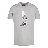 Mister Tee Herren T-Shirt Seagull Sneakers Tee, T-Shirt mit Aufdruck, Print T-Shirt, Streetwear