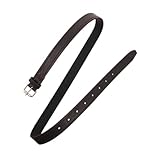 PartyKindom Soft Rindsleder Steigbügelriemen mit Zinklegierungsschnalle Verstellbar für Reiten Komfortabel und Langlebig für Pferdetraining und Turniere