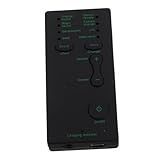 ARTIBETTER Soundkarten -Sprachwandler Tragbarer Soundwechsler Stimmverzerrer Tonwechsler stimmveränderndes Gerät Werkzeug zum Ändern der Stimme Mini-Sprachwechsler Plastik Black