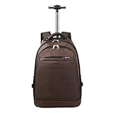 KASFDBMO Rollrucksack, Handgepäck, Business-Tasche, Rollrucksack, Laptop-Rucksack, College-Computer-Rucksack, großer Trolley-Koffer, siehe abbildung