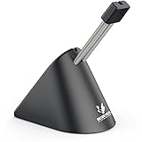 Sisyphy Gaming Mouse Bungee (Schwarz, Basic 260g), Mauskabelhalter und Kabelmanagement-Gerät, bietet EIN kabelloses Nutzungserlebnis für Ihre Hochleistungs-Kabelmaus