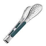 Grillzange – robuste Küchenzange, Kochzange aus Edelstahl | Bequemer Griff, Kochwerkzeug für Grill- und Küchenabendessen, Nachmittagstee – hitzebeständig