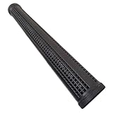 VINTORKY Großer Tragbarer Aal käfig aus Schwarzem Kunststoff Verlängerte Trichterfalle für Fluss Teichfischen Wiederverwendbare Krebsreuse zum Effektiven Fang von Aalen Krebsen und