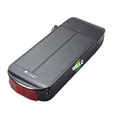 WILLQ 36 Volt 48 Volt Lithiumbatterie 48V 36V 10 Ah 12 Ah 15 Ah 18 Ah 20 Ah Gepäckträger E-Bike-Batterie für Mountainbike-Motor Ersatz-Elektrofahrrad-Radsatz,No Rack,36V12Ah