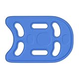Kickboards zum Schwimmen, Kinder-Schwimmbrett, 6-Loch-Pool-Schwimmtrainer für Wasserbalance, Beinübungen und Lernen am , Schule, Fitnessstudio, Pool oder im Freien, 41 x 29 x 3 cm