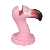 Flamingo- , Brillenhalter, handgefertigter Brillenständer, platzsparend und stilvoll, handgefertigte Holzkonstruktion, 7,3 x 6,6 x 11,6 cm, für Zuhause, Arbeitsplatz, Kommode, Badezimmer