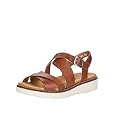 Remonte Damen D2060 Slingback Sandalen, Braun (Muskat 24), 42 EU