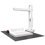 CZUR Aura Mate Pro 16 MP Buchscanner, A3 Tragbarer Dokumentscanner Dokumentenkamera mit Intelligente Tischlampe & 1080P-Videoanruf Sekundärer Kamera Visualiser OCR Kompatibel mit macOS Windows