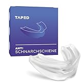 Anti Schnarch Schiene - Knirschschiene für nachts, gegen Schnarchen - Protrusionschiene aus EVA - KEIN BPA - Anti-Schnarch Effekt (Transparent)