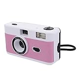 BUTIFULSIC 1 STK Retro-Filmkamera alte Kamera ABS-Filmkamera Mini-Retro-Kamera Minikamera Blitzlicht Eingebaute Blitzkamera aus Kunststoff ABS eingebaute Blitzkamera altmodisch Geschenk Weiß