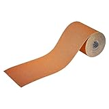 wolfcraft Schleifpapierrolle 5 m x 93 mm I 3173000 I Körnung 100 I für Holz und Metall I ideal für Heimwerker