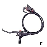 DGOINGPI Fahrrad Trommelbremse GT-E300 Fahrrad MTB hydraulische Scheibenbremse Fahrrad SM 2 Pin klappbare MTB-Fahrradbremse hydraulische Bremse Fahrrad Trommelbremsensatz(2PIN Rear Brake)