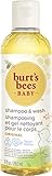 Burt's Bees Baby Shampoo & Waschgel, Parfümfreie, sanfte Babyseife, 236.5 ml