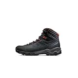 Mammut Herren Mercury Iv Mid Gtx Men Trekking- & Wanderschuhe, Black Hot Red, 44 2/3 EU
