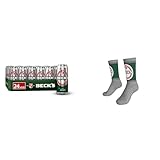 Bundle aus BECK'S Pils Dosenbier, Sortenreines Dosen-Set, EINWEG (24 x 0.5 l), Pils Bier + Original BECK’S-Socken