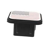 Alipis Anhängerrohrabdeckung Mit Abdeckung des Anhängerkupplungsempfängers Ersatz Anhängerkupplung Zubehör Abdeckungen Für Die Anhängerkupplung Anhängerhakenabdeckung Camper Gummi Rot