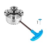 Backenfutter Drechselfutter M33, 4-Backen-Spannfutter, 3000 U/min, Abnehmbares, Selbstzentrierendes Spannfutter Drechselbank, für Holzdrehmaschinen Verwendet