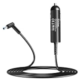 TAIFU DC 19,5V 65W Autoladegerät für Laptop HP Stream 11 13 14, Elitebook Folio, Pavilion 11 13 14 15 17 Touchsmart, Spectre X360 Ultrabook Notebook KFZ Netzteil Ladekabel DC Adapter Car Charger