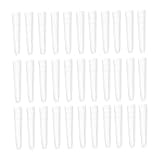 DECOMELODY 200Stücke Pinzettenschutz aus Rutschfeste Abdeckung mit Ellenbogenclip Praktische Schutzhüllen für Pinzetten für Zuhause und Profis Kompakt und Tragbar