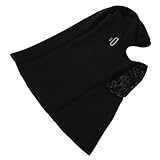 FRCOLOR 1 Stück Windschutz -ohrkopfabdeckung Gesichtsbedeckung Kaltes Ohr Warme Kappe Strapazierfähiger Gesichtsschutz Winddichte Gesichtsabdeckung Schwarz Polyester
