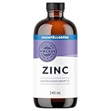 Vimergy Zinc Flüssiges Nahrungsergänzungsmittel – Schnell Absorbierende Zink Tropfen für Kinder – Kein Zucker, keine Farb- oder Geschmacksstoffe – Vegan, Glutenfrei und Paleogeeignt (240 ml)