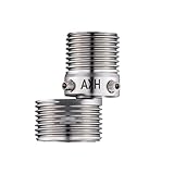 Winkeladapter für Dusche – 360 Grad drehbarer Anschluss, Winkelventiladapter mit Eckdichtung – für Wohnung, Küche, Haushalt, Hotel, Wartung