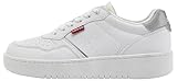 Levi's Aiden Normal Lace Sneaker, silberfarben, 36 EU