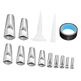 Holibanna 17Stücke Teiliges Dichtungsdüsen Kit Für Präzise Abdichtungsarbeiten Und Bad Klebeband Und Harten Aufsatz Einfach