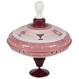 Goki Brummkreisel, Lifestyle Malve: Ø= 18,5 cm, H= 21 cm, Holz, Metall, Kunststoff, per Stück