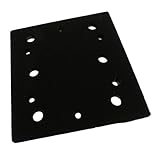 Cabilock Schleiferpads Ersatzschleiferpad Aluminiumplatte Für Poliermaschinen Kompatibel Mit Sdk Verbesserte Für Exzenter Auto Poliermaschinen