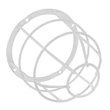 Homoyoyo Robuster Detektorschutz mit Einfachem Aufbau Langlebiger Sensorabdeckung für Brandmelder und Alarmlichter Vielseitiger Schutz für Wohn Gewerbe und Hotelbereiche